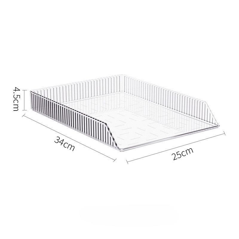 Drawer Storage Box Small Box for Separation and Organization Transparent PET Plastic Division Magic Tool