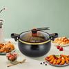 Large Capacity Chubby Micro-Pressure Pot Non-Stick Simmering Pot Stew Pot Induction Cooker