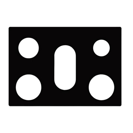 

1/2 шт. Коврик для газовой плиты Легко чистить Антипригарное Многоразовое покрытие Термостойкий Защитный коврик для варочной панели Кухонный предмет первой необходимости 1pc чёрный