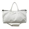Solid color large-capacity tote bag spring and summer new niche crossbody shoulder bag pu large fitness bag
