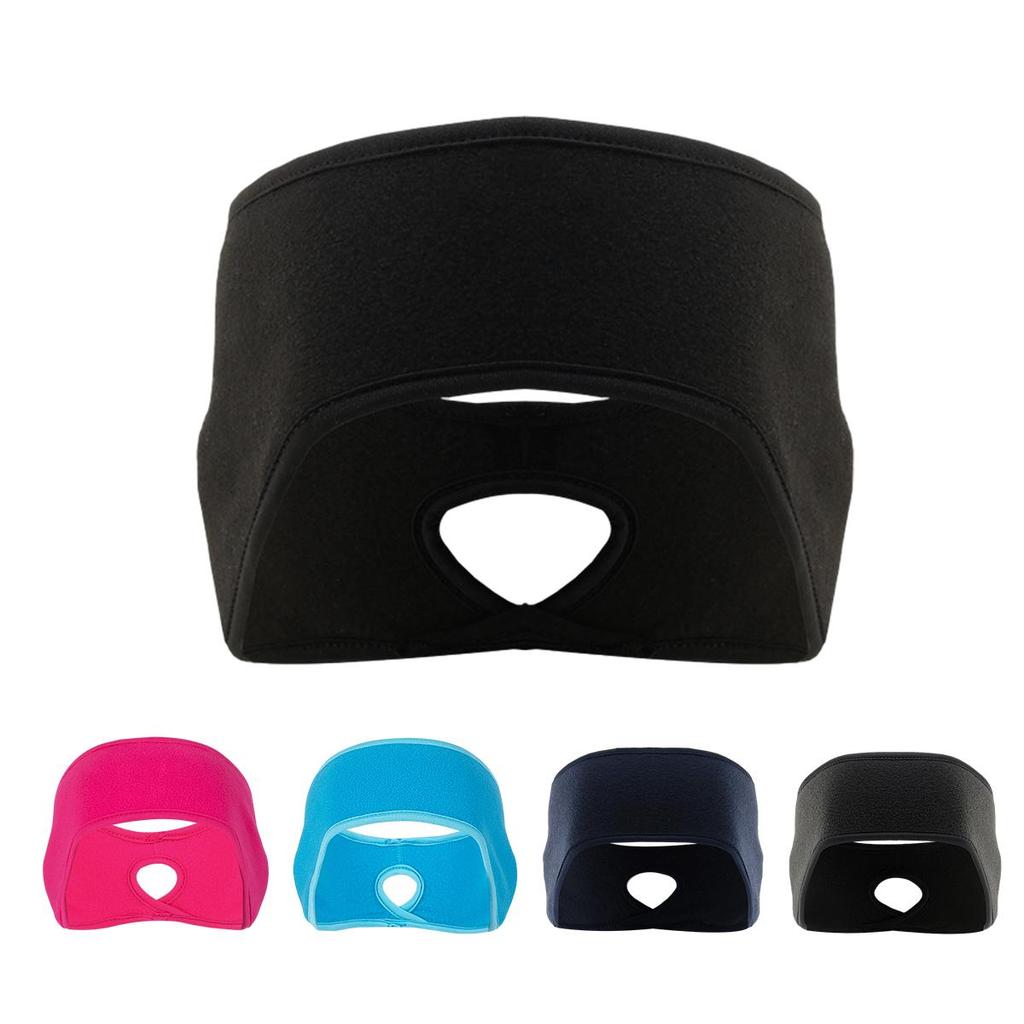 1Pc Outdoor Cycling Running Windproof Warm Hair Band Fleece Ear Protection Head Cover, Suitable for Outdoor Running, Cycling