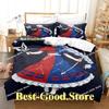 Eirin Yagokoro Bedding Set Single Twin Full Queen King Size Bed Set Adult Kid Bedroom Duvetcover Sets 3D Anime Bed Sheet Set