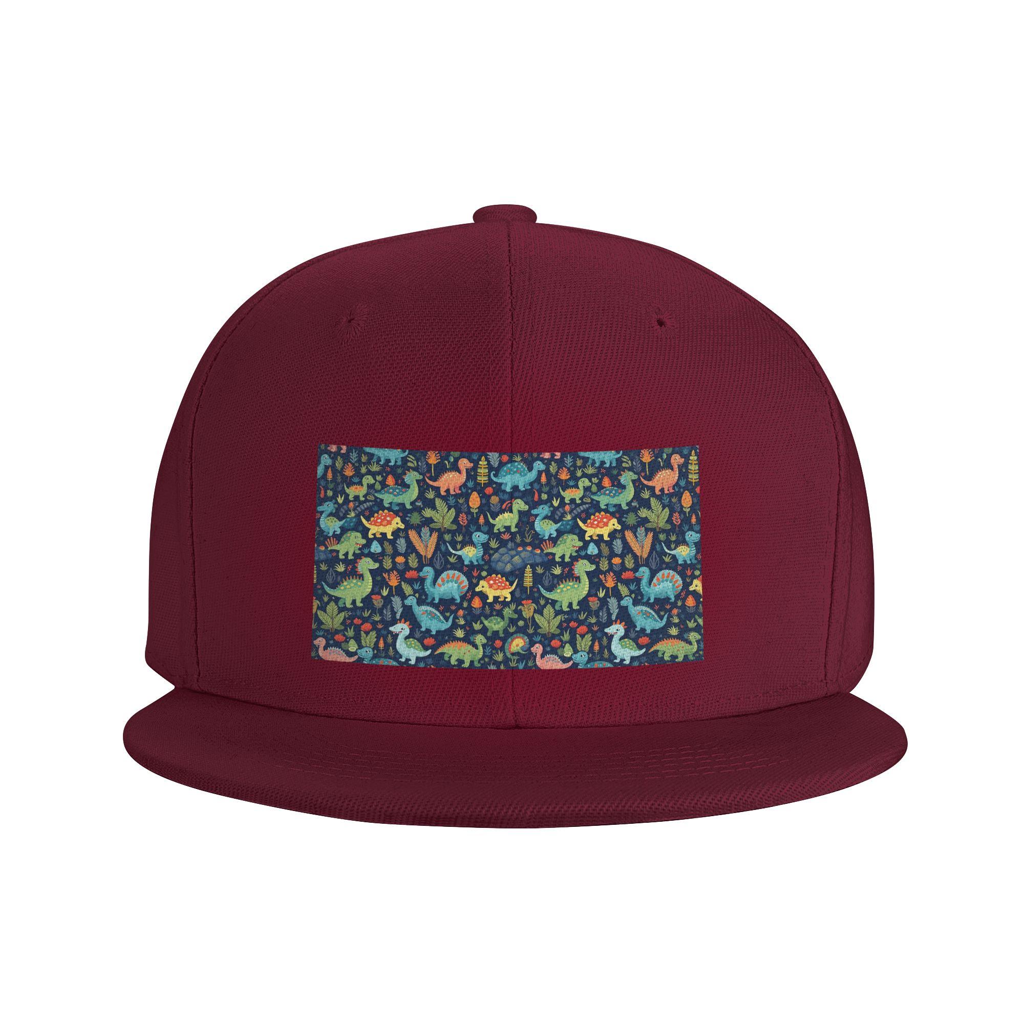 

Cartoon Cute Dinosaur Pattern Baseball Caps Snapback Fashion Baseball Hats Breathable Casual Casquette Outdoor for Unisexs Womens One Size