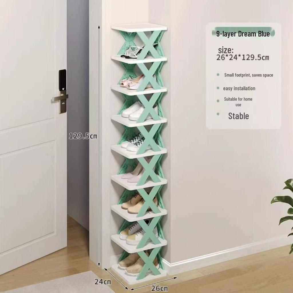Compact Dustproof Shoe Cabinet for Dorms and Small Spaces