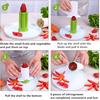 Cucumber Strawberry Grape Slicer, Carrot Potato Cutter, Creative Kitchen Tools, Multi-Function Fruit And Vegetable Slicer, Salad Making Pizza Fruit