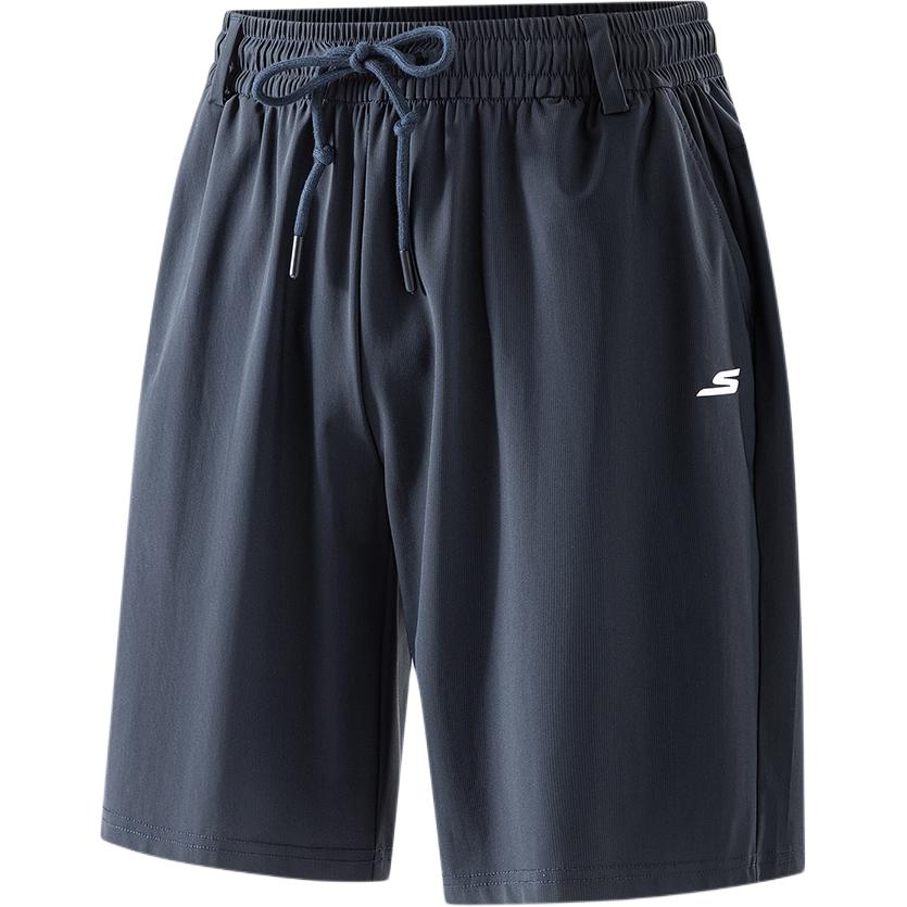 Skechers Sun Protection Fashion Simple Breathable Quick-Dry Outdoor Sports Fitness Casual Shorts Unisex shorts P225U077-022C M