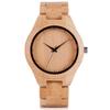 Used Limited Edition Men's Stylish Bamboo Watch Lightweight Japanese Quartz Birthday Gift Christmas Gift KINGNOW Anniversary Father's Day Present