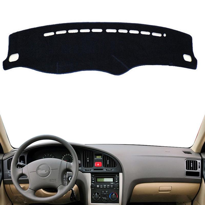 

Для Hyundai Elantra 2001 2002 2003 2004 2005-2006 XD I30 Килимок на панель приладів Покриття панелі приладів Захист від сонця Захист килима Автомобільні аксесуари Black(Red Edge)
