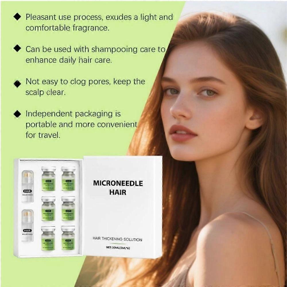 1-3 SET Hair Regrowth System, Advanced Hair Growth Treatment with Ginseng, Reduces Hair Loss & Strengthens Roots, for Men & Women