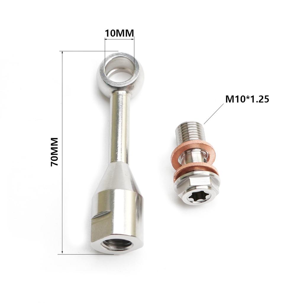 Fireyouracing Motorcycle Brake Hose Banjo Fitting 4 Variations banjoM10 x