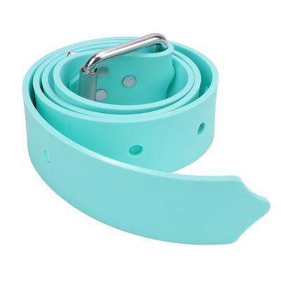 Diving Weight Belt Adjustable Silicone Freediving Weight Belt with Quick Release Buckle for Scuba