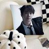 Kpop Hot Singer Lee JJun Young Pillow Case Fashion Square Pillowcase Bedroom Sofa Room Ins Decoration Leisure