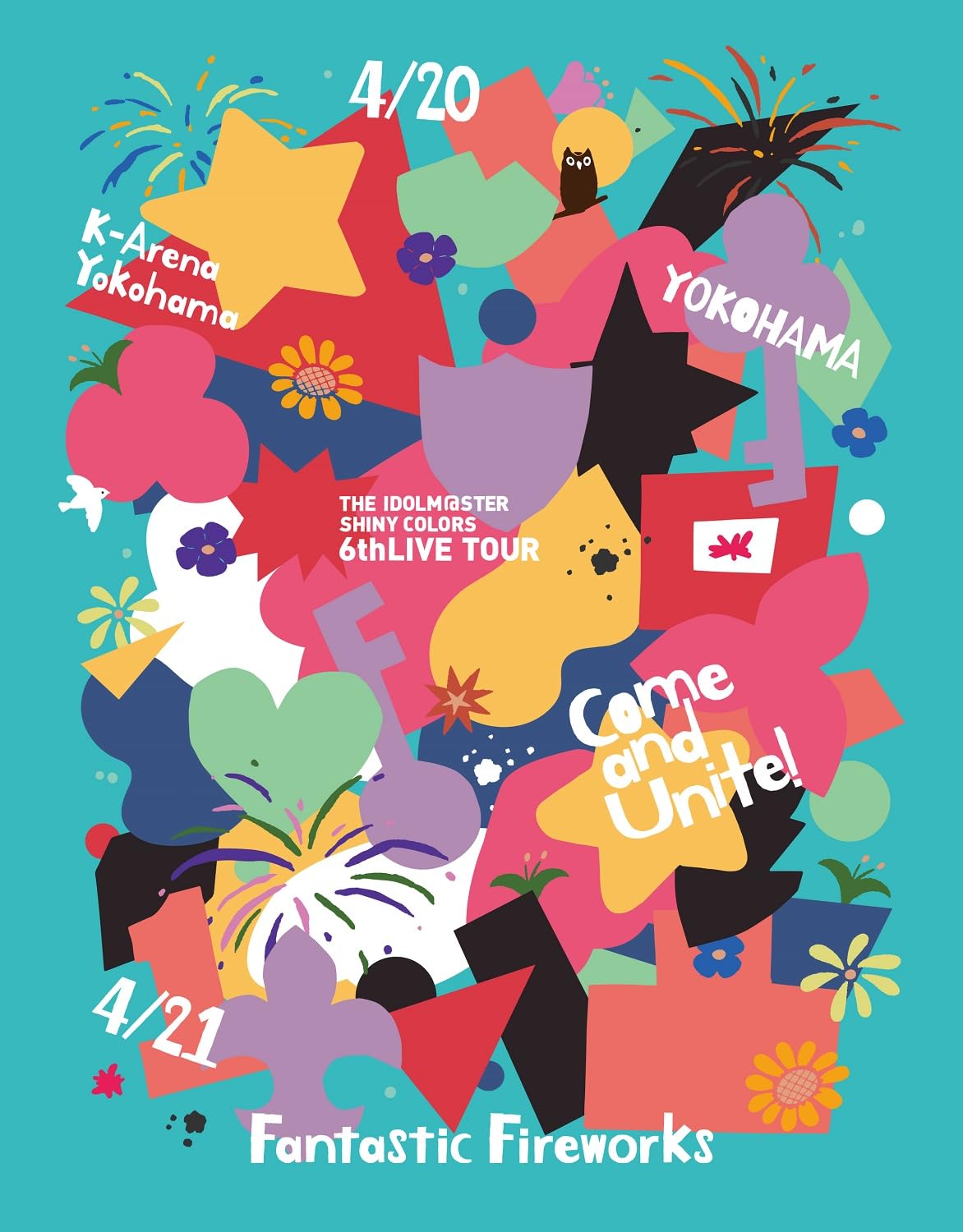 

THE SHINY COLORS 6thLIVE TOUR Come and Fireworks IDOLM@STER Unite! Blu-ray [Fantastic version]