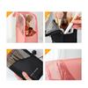 Makeup Brush Holder Women Travel Outdoor Waterproof Cosmetic Bag Stand-Up Portable Foldable Makeup Case with Zipper
