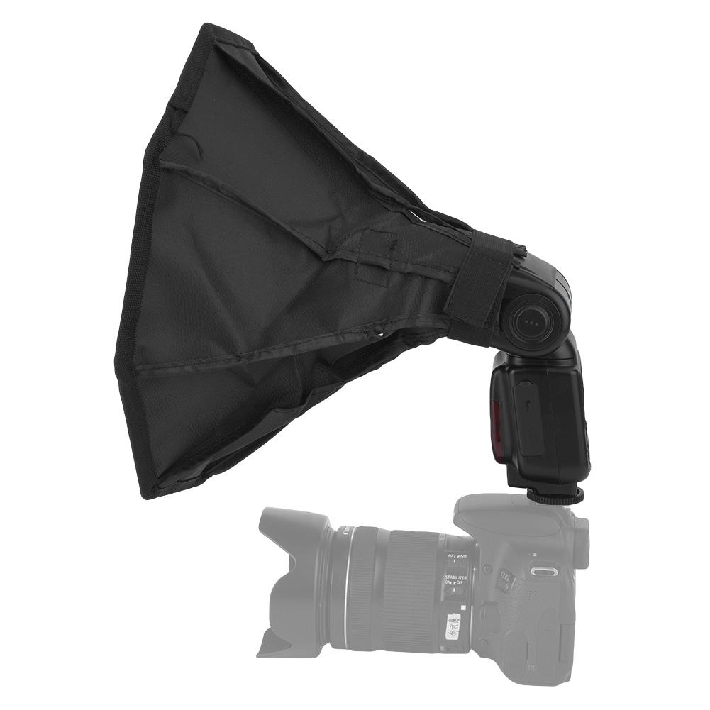 30cm Universal Mini Portable Softbox Diffuser for Flash Speedlite Speedlight