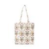 Bolsa de Tote Afternoon Tea Living JH68 com Fole Natalie Lete, Marfim