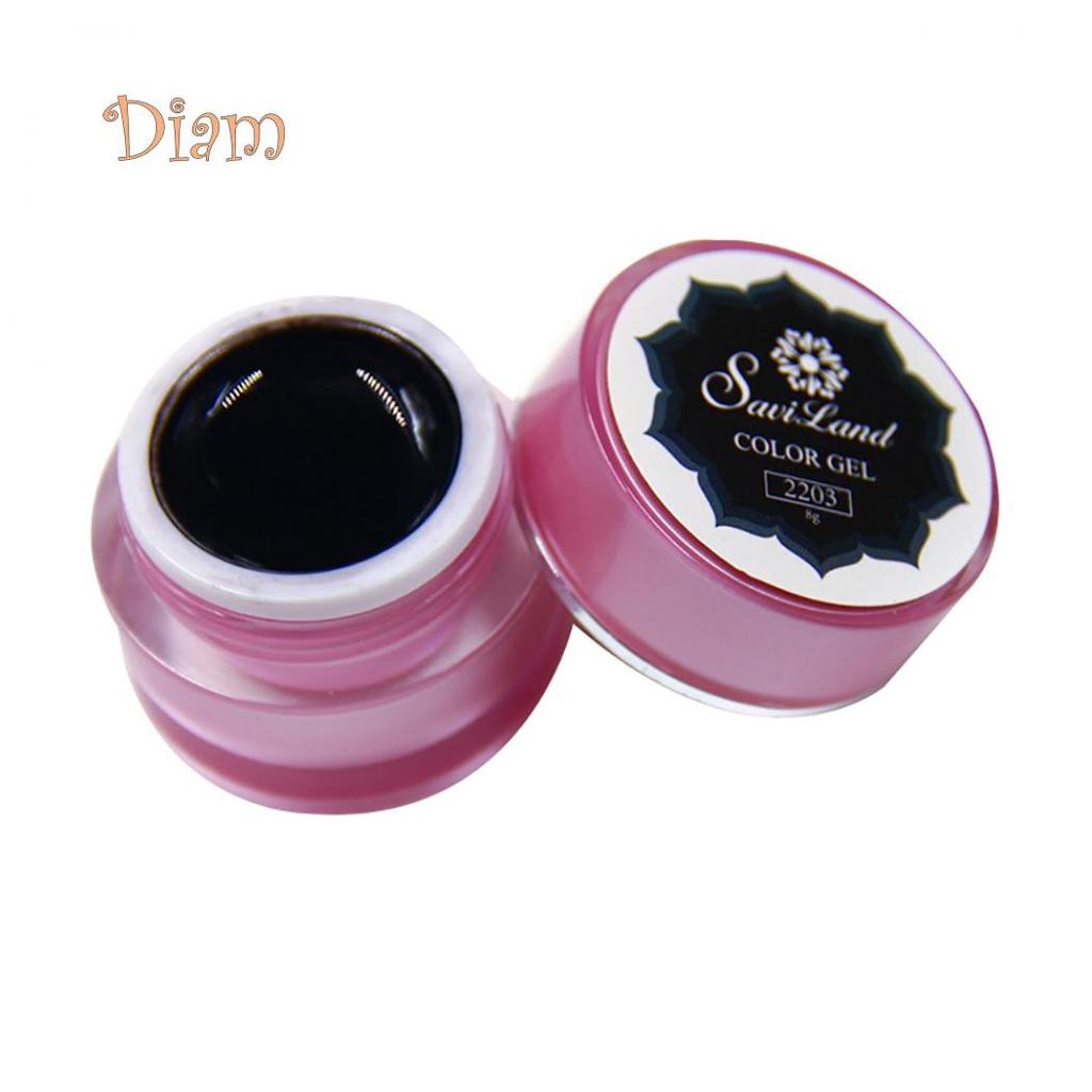 Diamo Soak Off UV LED Gel Polish Long Lasting Nail Varnish Base 3D Painting Lacquer