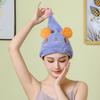 Cute Cartoon Antibacterial Quick-Dry Hair Cap - Super Absorbent, Elastic Bath Head Wrap Towel for Women