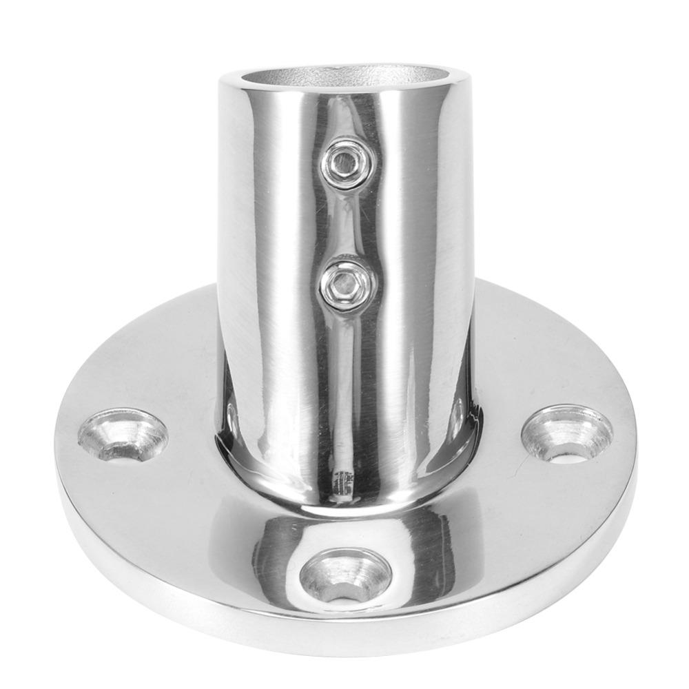 

30° 45° 60° 90° Stanchion Base Column Hand Rail Railing Fitting Marine Applications 60° 22mm