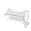 Steve Storage Rack Wall Mounted Hair Accessories Keychain Hook Storage Multifunctional Bathroom Rack On The Wall
