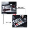 Cup Holder Inserts for 2014-2025 Toyota 4Runner Center Console Cup Holder Storage Organizer Gear Shift Storage Tray Accessories