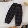 Children's Casual Pants Sweatpants Stripe Plaid Printed Boys Pants Girls Pants