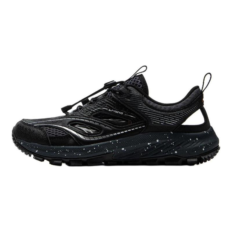 Li-Ning YOUNG Unisex Low-Top Outdoor Shoes Black YKEV008-3 36