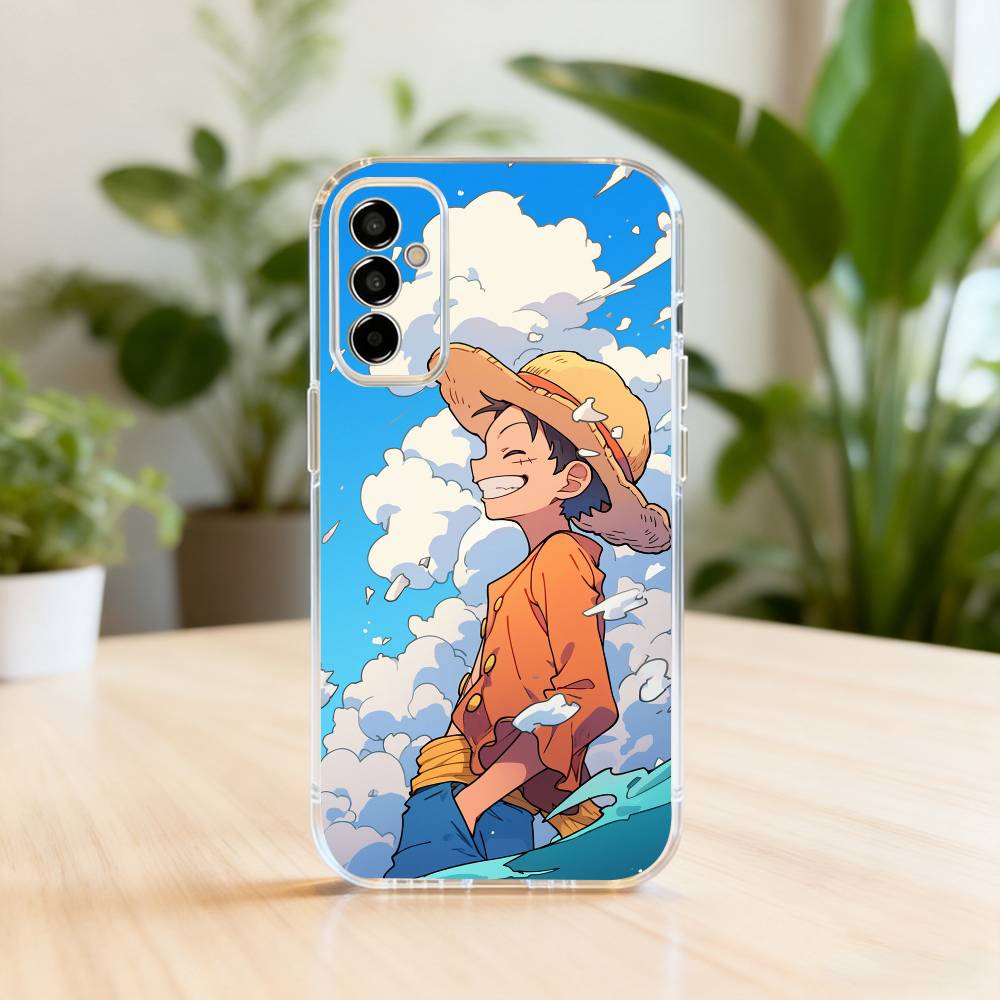 O-One P-Piece-es BOY L-Luffy-es Phone Case Transparent Silicone Soft For SamsungA10,12,20,21S,30,31,40,50,51,52,70,71 Samsung a31