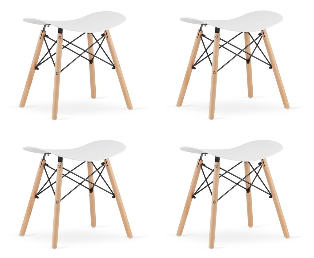 CORFU stool - white x 4