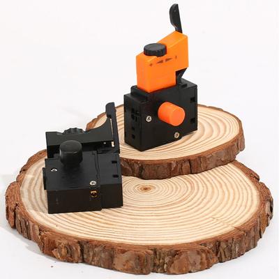 1Pcs New Speed Control Electric Drill Trigger Switch Lock On Power Adjustable Speed Switch AC 220V/6A Hand Drill FA2/61BEK