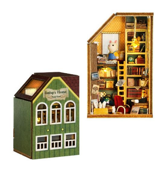 Handmade Mini House Gift: Personalized Building Blocks for Boyfriend/Girlfriend's Home Decor
