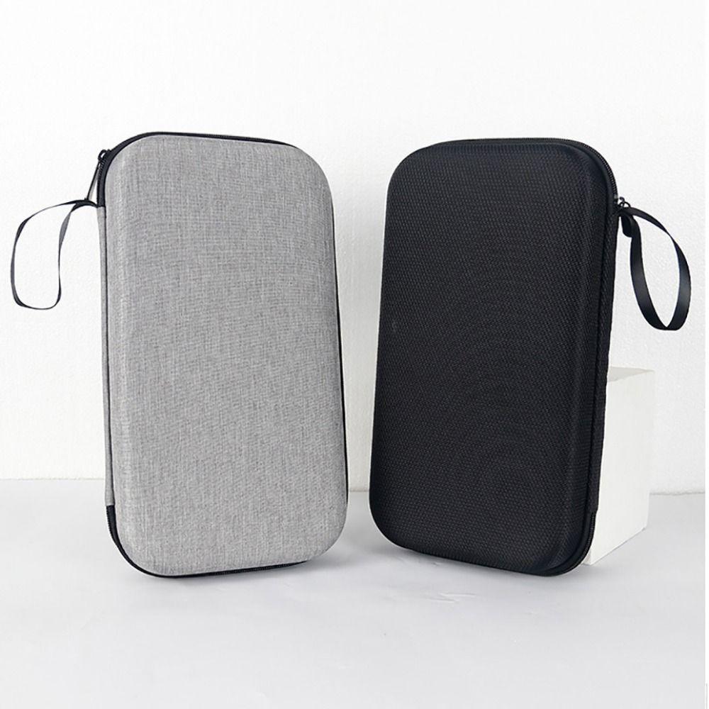 EVA Table Tennis Racket Case Black Grey Hard Shell Storage Bag Ping Pong Paddle