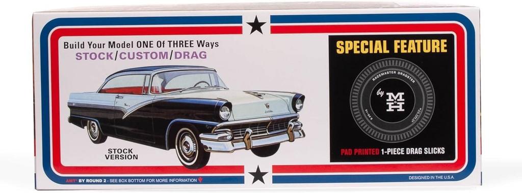 Platz AMT 1/25 Scale 1956 Ford Victoria Hardtop Plastic Model Kit AMT1308 (Car)