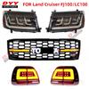 LED Headlights & Daytime Running Lights for Land Cruiser LC100/FJ100 Grille