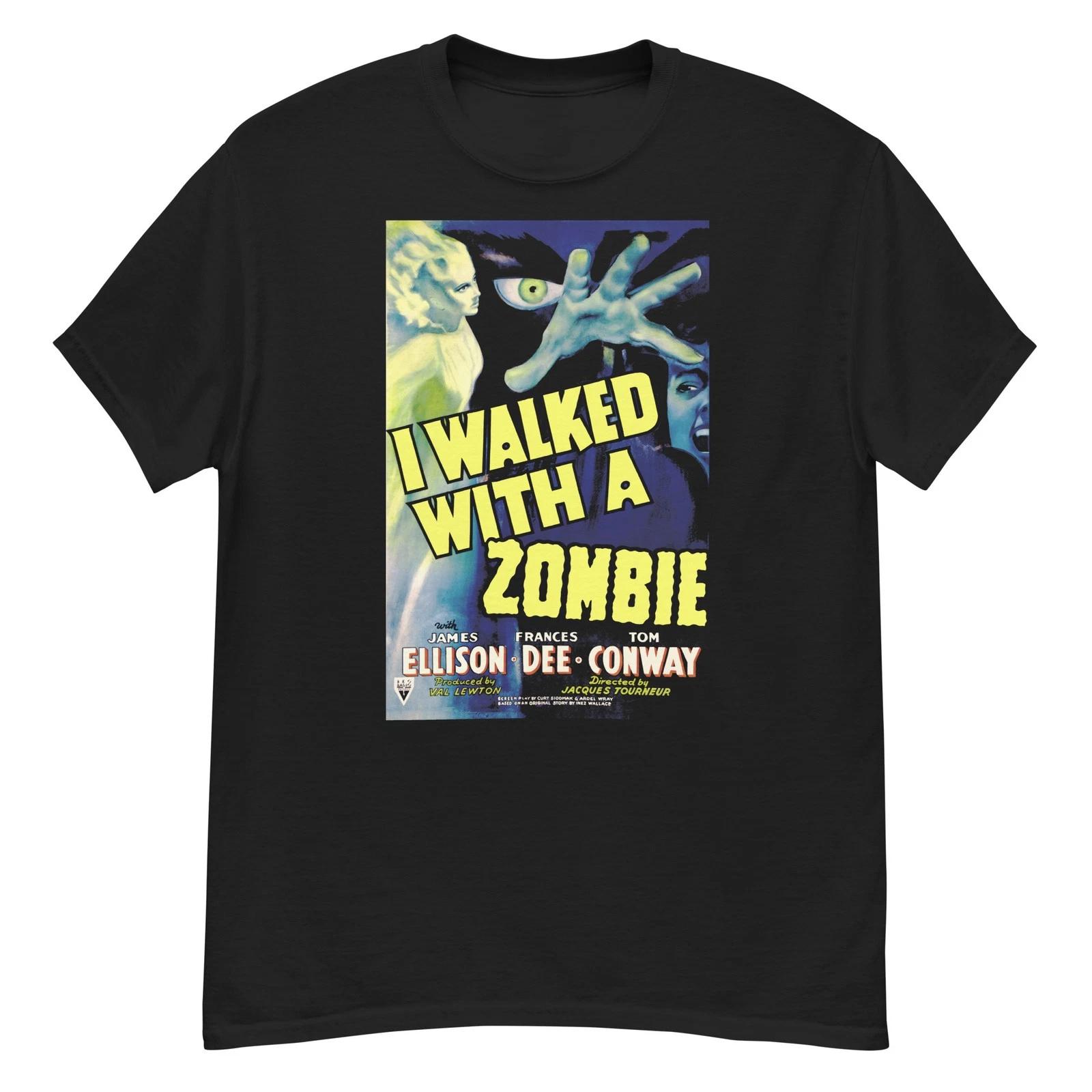 I Walked with a Zombie cult horror film fan art t-shirt L