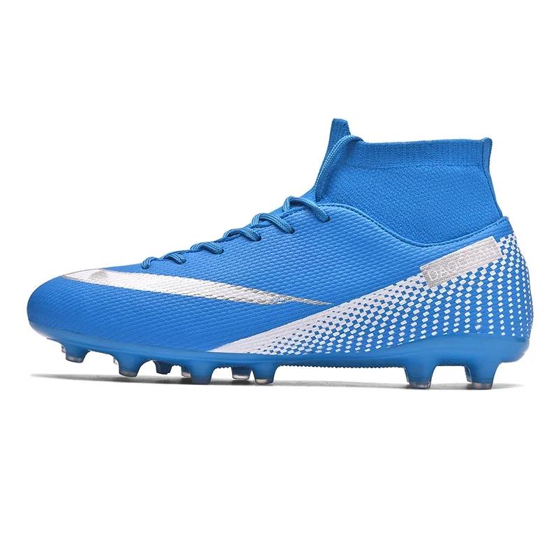 

Men Soccer Shoes Original Football Boots Society Outdoor Training High Quality Casual Long Spikes Field Cleats Football Boots 35