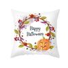 Halloween Pillow Cover Cartoon Pumpkin Head New Peach Skin Cushion Cover Sofa Cushion
