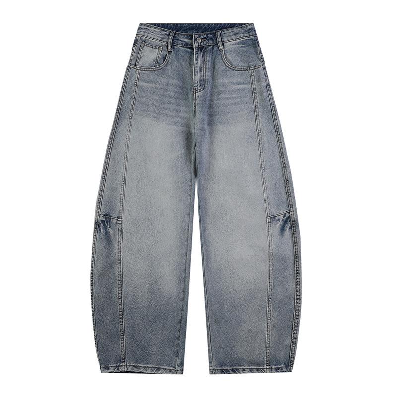 

Американский хай-стрит стирка джинсы-шаровары мужские красивые брюки 2XL