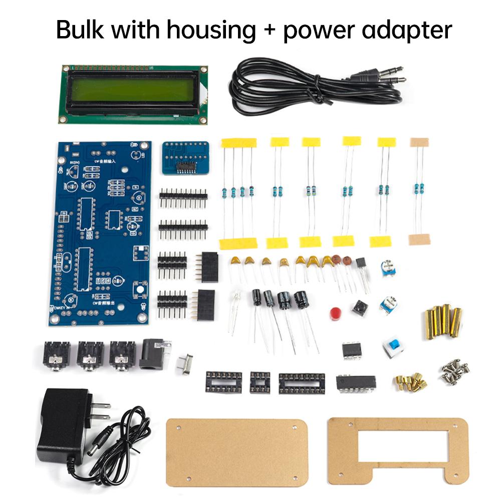 DC 9V CW Morse Code Decoder Parts Circuit Board Welding Exercise Electronic DIY Kit For Students and Electronics Enthusiasts