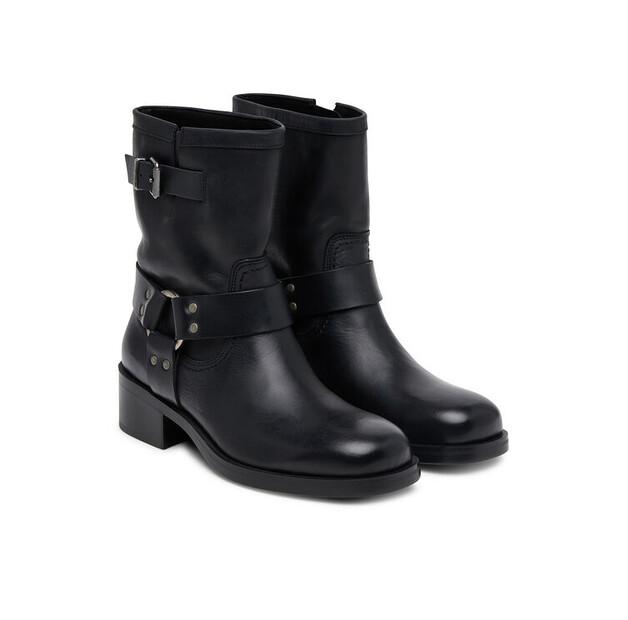 Ankle Boots Tommy Jeans Tjw Biker EN0EN02811 Black