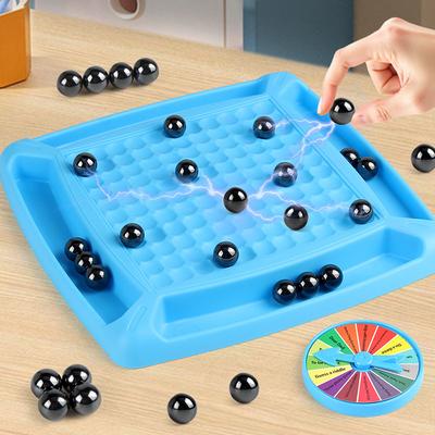Wejdź na Szachy z Indukcją Magnetyczną Błyskawicy Magnetyczna Gra Zabawna Szachy Myślenie Logiczne Interaktywna Zabawka Puzzle na Biurko