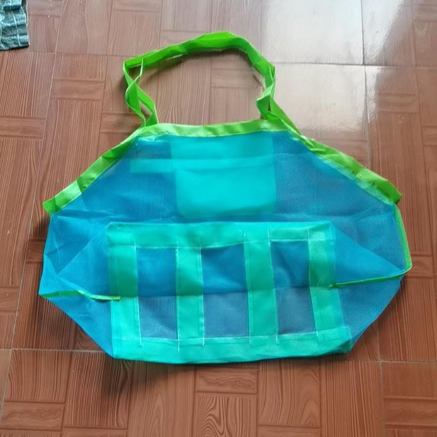 

Kids Summer Beach Mesh Toy Storage Bag