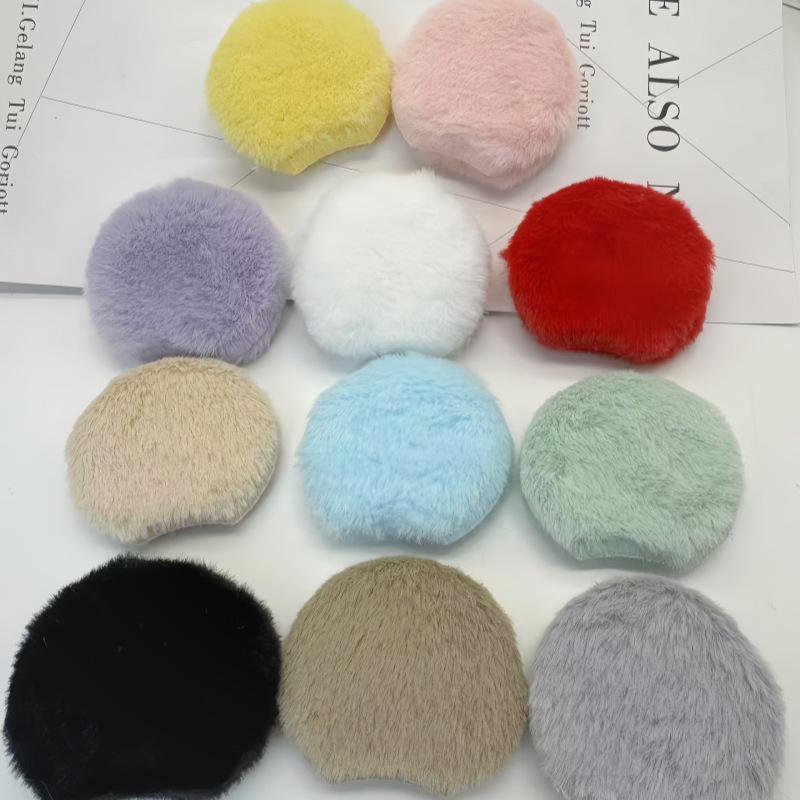 Doppelseitige Große Kaninchenfell Mickey Mouse Ohren Niedliche Handgemachte Haar-Accessoires Stirnband