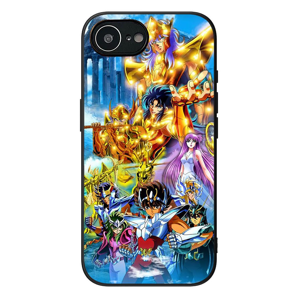 Anime Saint Cartoon Seiya Phone Case for Samsung Galaxy S22 S21 S20 FE Ultra Plus A35 A36 A37 A33 A34 A04 A71 Protective Cover
