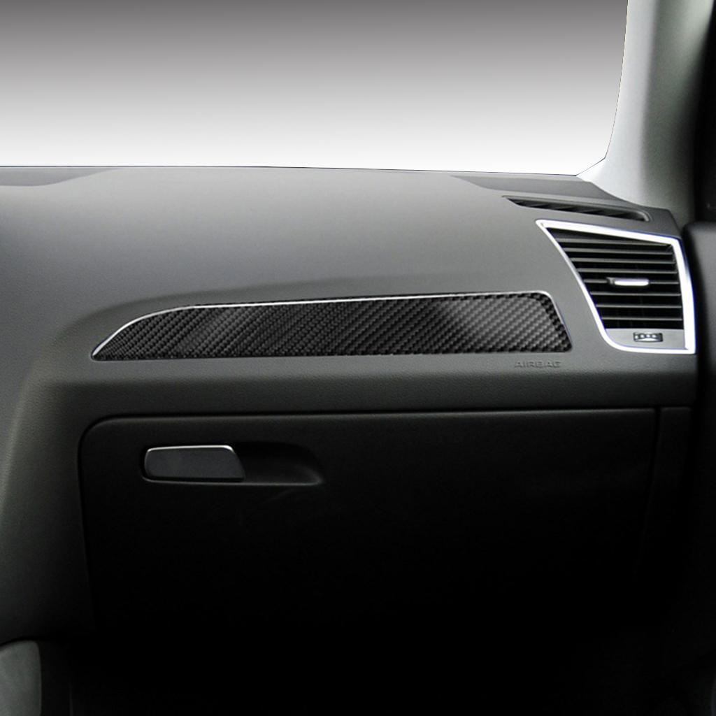for A4 A5 B8 Carbon Fiber Black Center Console