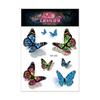 Waterproof 3D Colorful Butterfly Tattoo Sticker - High-End Fashion Tattoos