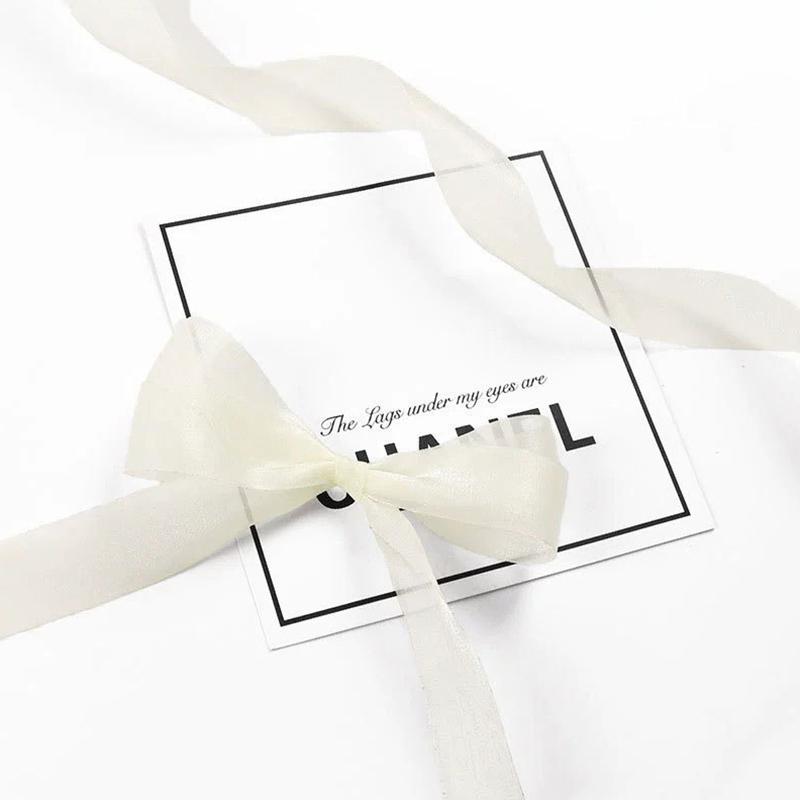 20Yard/Roll Gift Box Festival Translucent Chiffon Ribbons DIY Handicraft Beautiful 20Yard Bowknot 2.5CM Width Packing Ribbons