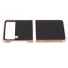 Folding Screen Phone Case Shockproof Leather Cellphone Protective Shell for Galaxy Z Flip4