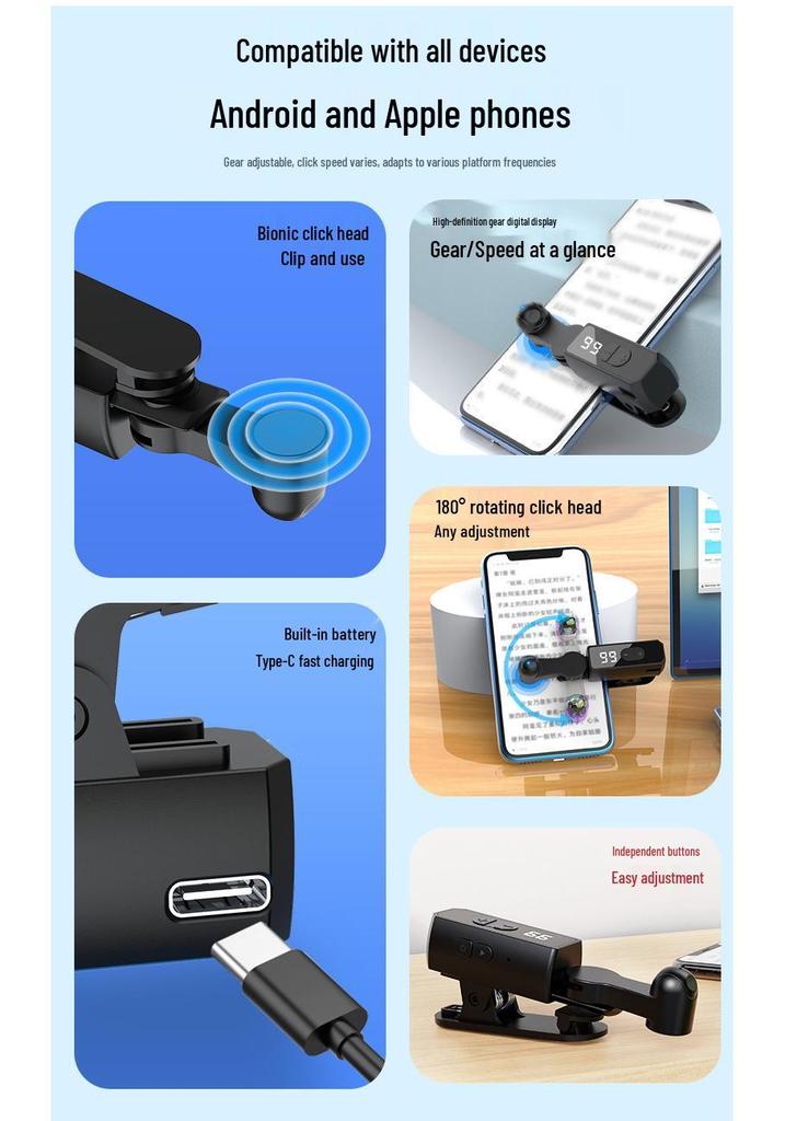 Auto Clicker for Mobile: Screen Tapper & Live Stream Assistant