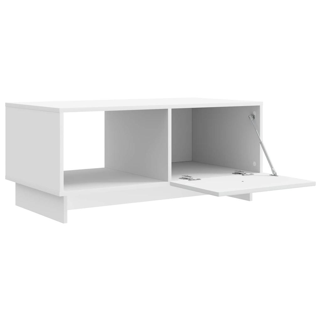 White Coffee Table 90 x 50 x 40 cm Particleboard
